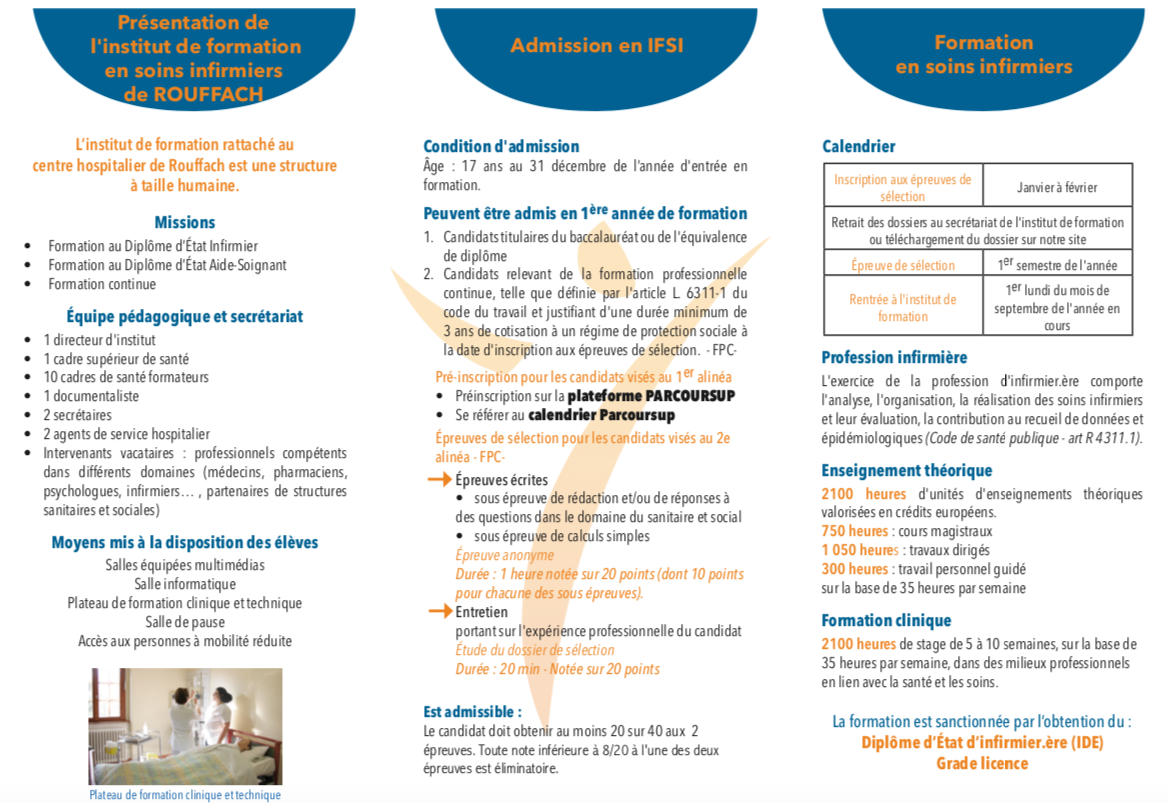 Plaquette IFSI 2