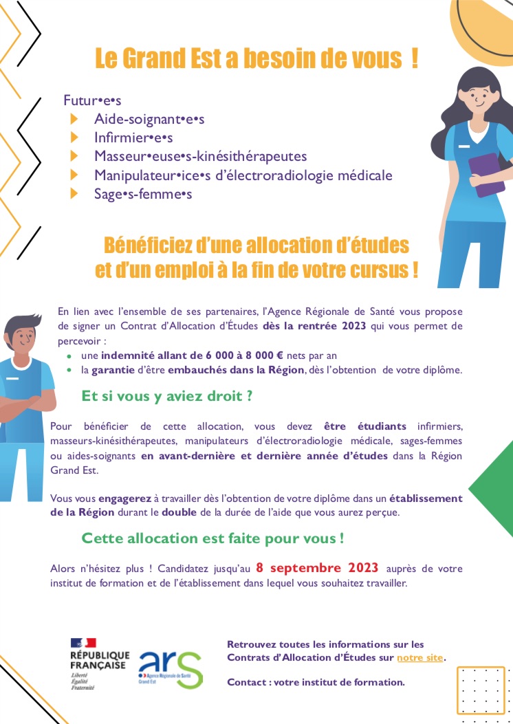 Contrat dallocation detude