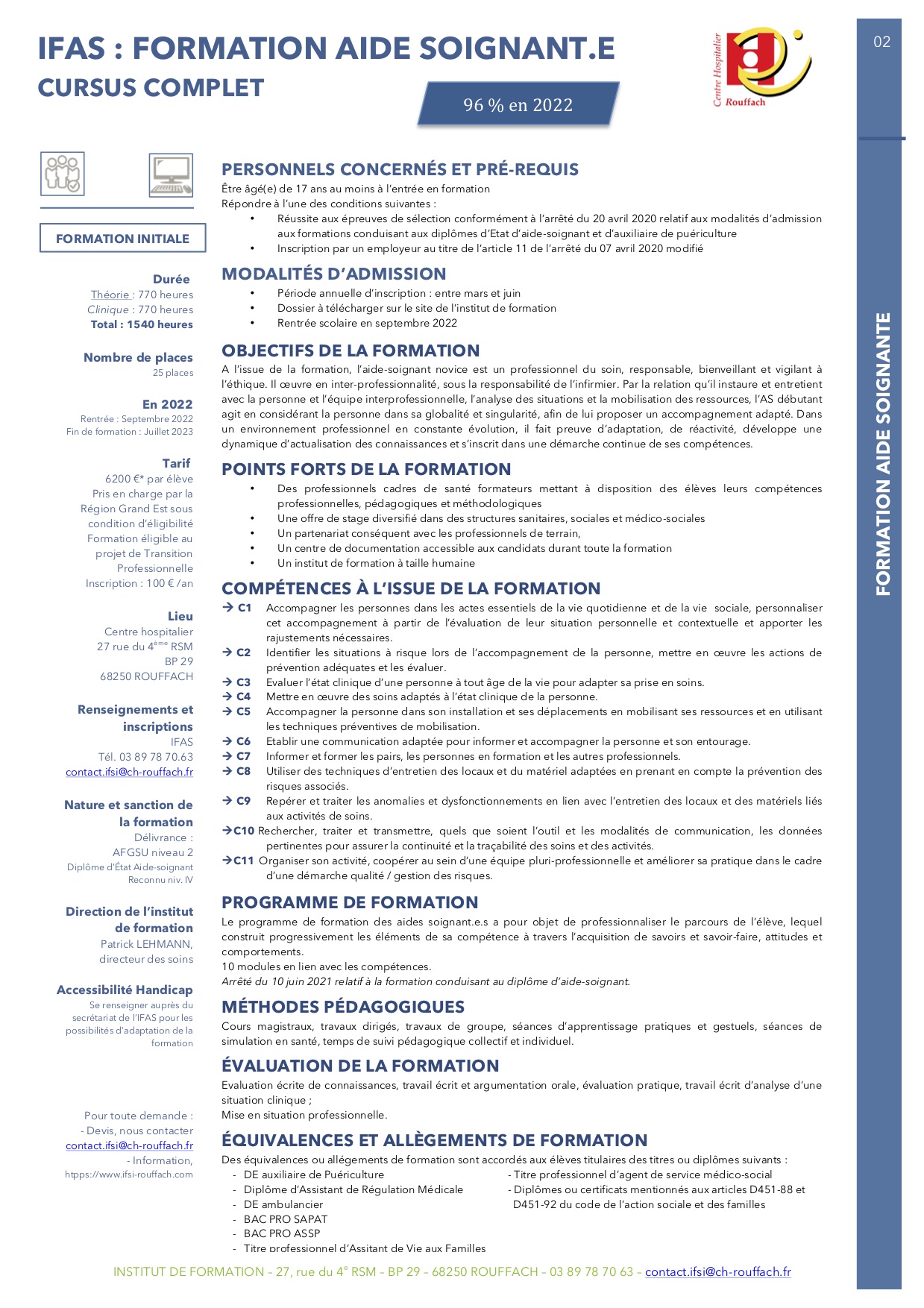 Fiche AS 2022